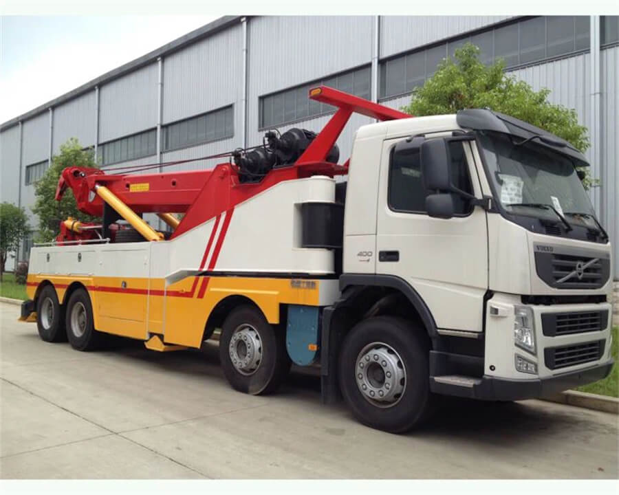 VOLVO 8x4 360 Degree Rotary Boom 50T 60T Wrecker Tow Truck