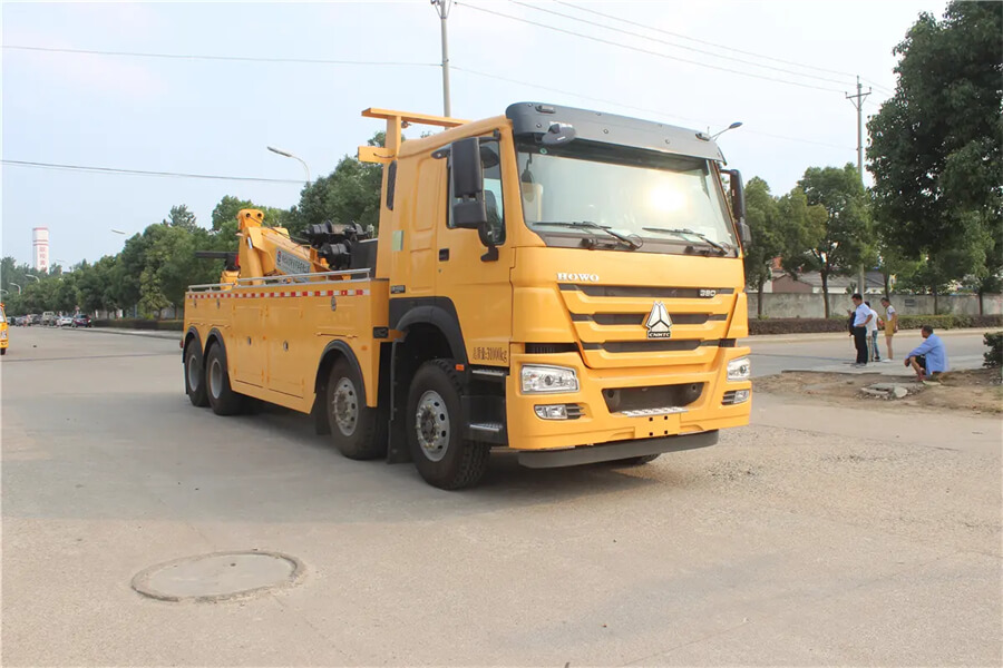 Sinotruk HOWO 8X4 20t 20ton 25t 25ton Integrated Towing Wrecker