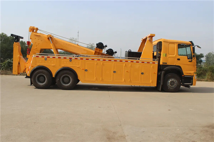 Sinotruk HOWO 6X4 30t 30ton 50t 50tons Towing Wrecker Truck with Telescopic Boom