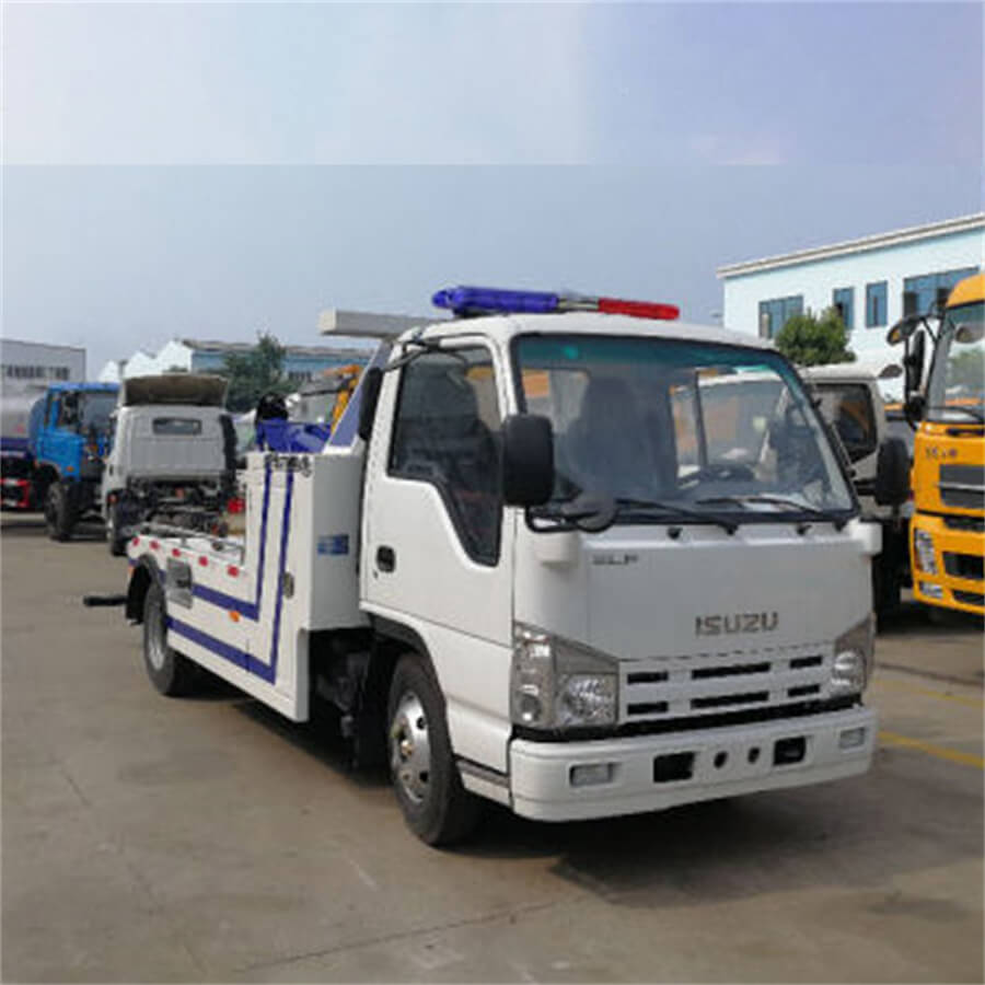 ISUZU 3Tons Road Rescue Wrecker Towing Truck