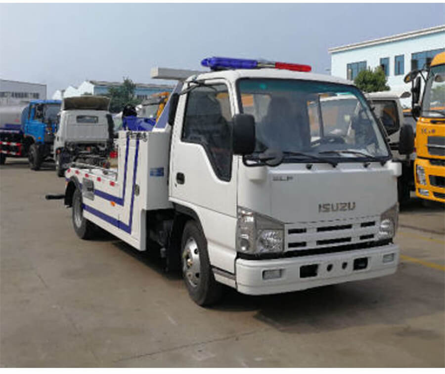 ISUZU 3Tons Road Rescue Wrecker Towing Truck