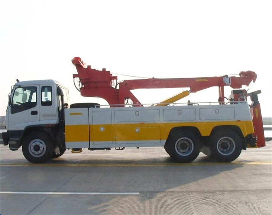 Japanese Isuzu FVZ 6X4 10 wheel Road Rescue Emergency Recovery Wrecker Towing Truck