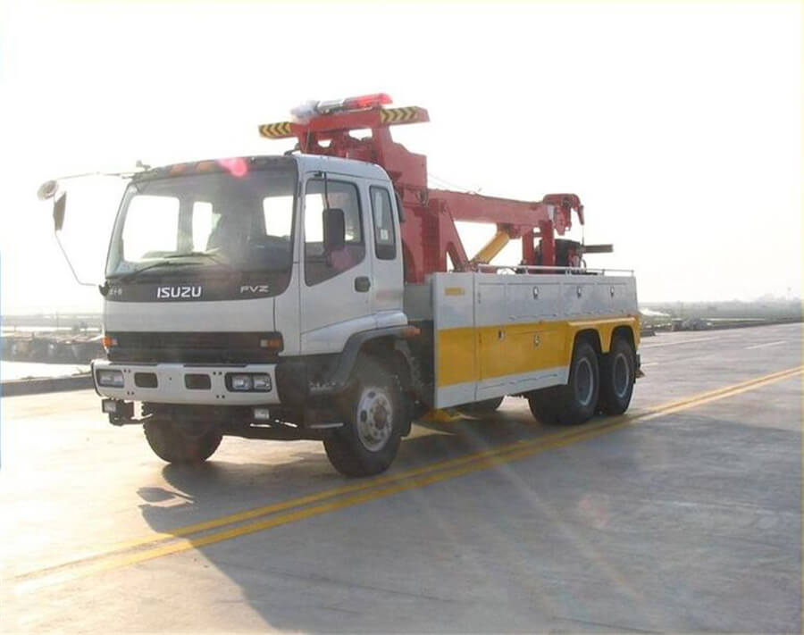Japanese Isuzu FVZ 6X4 10 wheel Road Rescue Emergency Recovery Wrecker Towing Truck