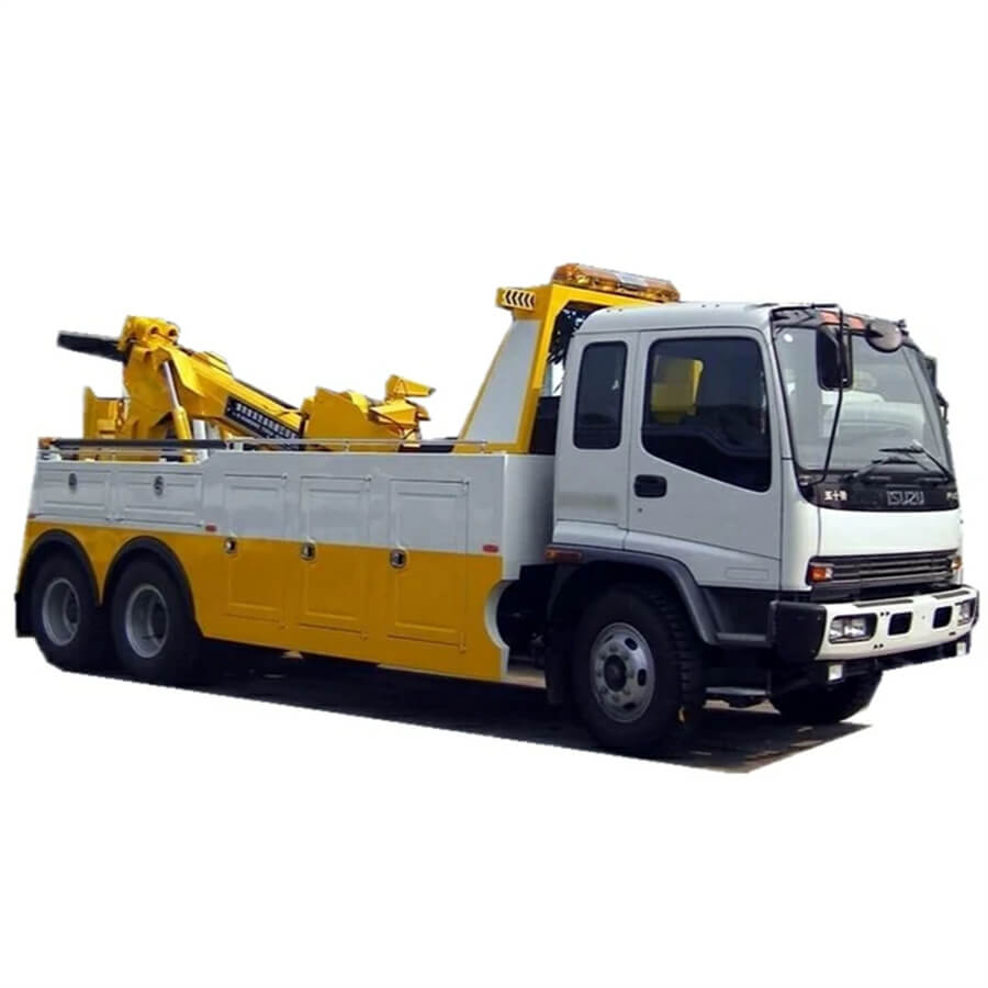 Japanese Isuzu FVZ 6X4 10 wheel Road Rescue Emergency Recovery Wrecker Towing Truck