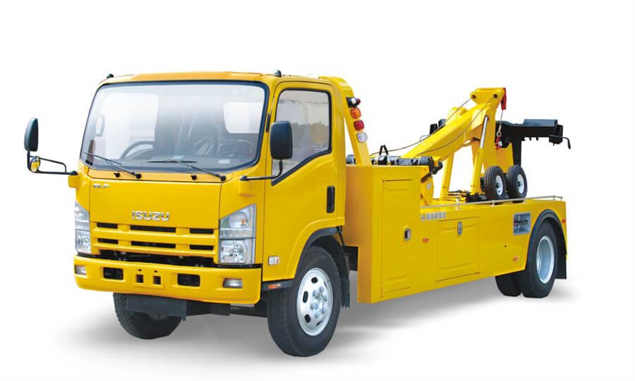 ISUZU 600P 5Tons Flatbed Road Wrecker