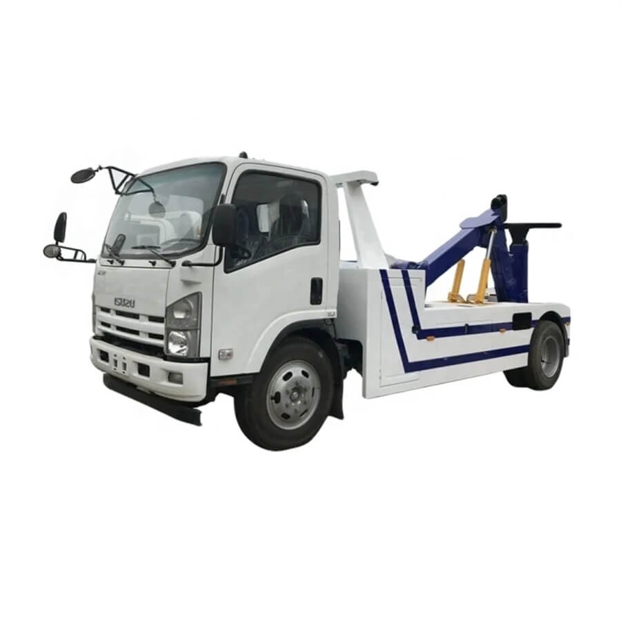 ISUZU 600P 5Tons Flatbed Road Wrecker