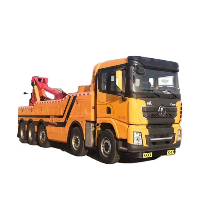 SHACMAN 10x4 5 Axles 40Tons 50Tons 60Tons Integrated Towing Truck