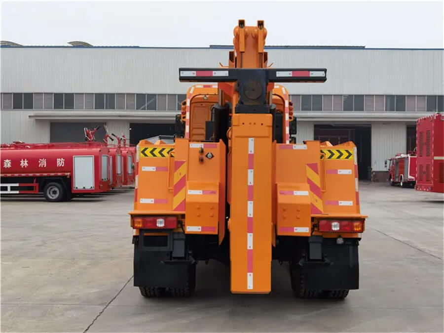 4X2 Shacman 10ton 15ton 20t Road Rescue Wrecker Truck