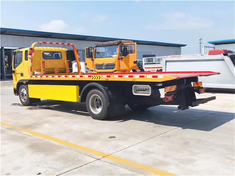 4ton Wheel Lift Foton Towing Wrecker Rollback Car Carrier Truck Flatbed Wrecker Truck
