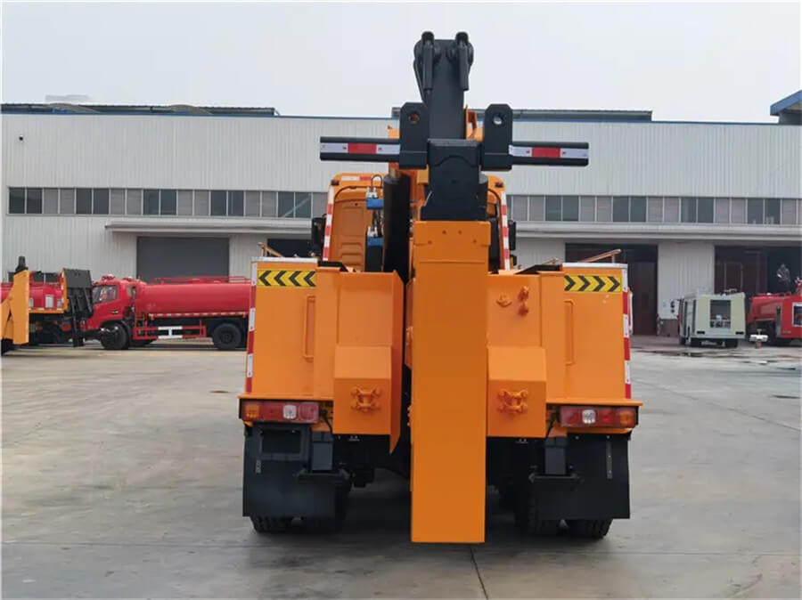 Shacman 8X4 20t 20ton 25t 25ton Wrecker Towing Truck with Rotary Crane