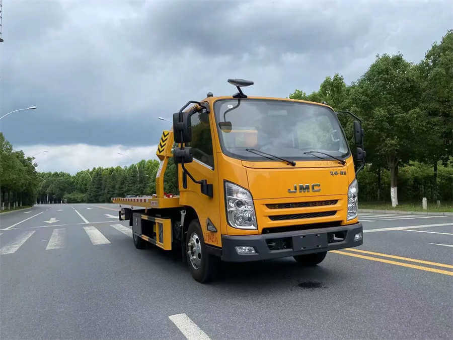 JMC 4x2 4Tons Tilt Tray Flatbed Towing Ttruck
