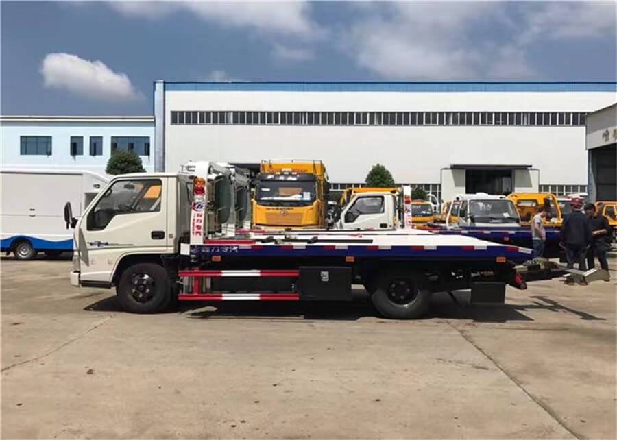 JMC 4x2 4Tons Tilt Tray Flatbed Towing Ttruck
