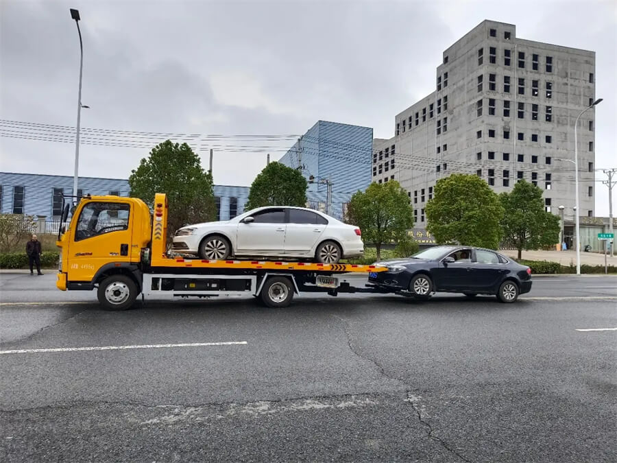 JAC Platform Wrecker Flatbed Rollback Tow Trucks