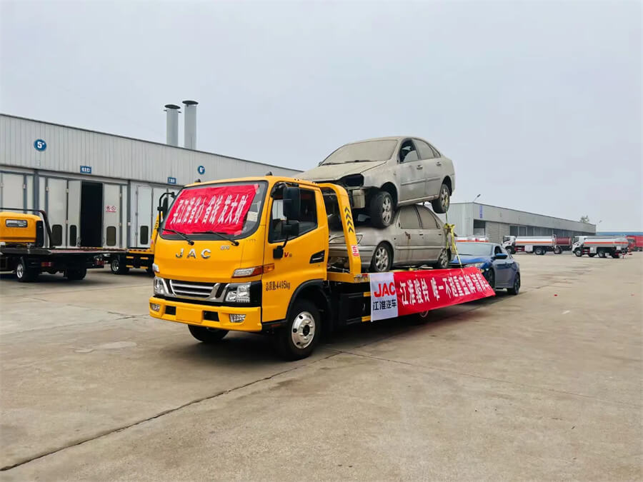 JAC Platform Wrecker Flatbed Rollback Tow Trucks