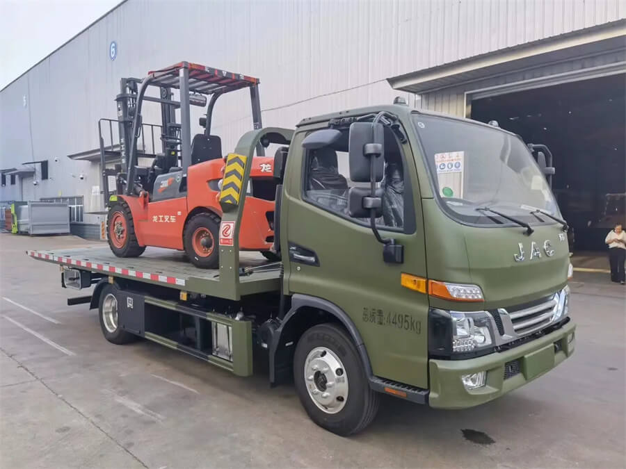 JAC Platform Wrecker Flatbed Rollback Tow Trucks