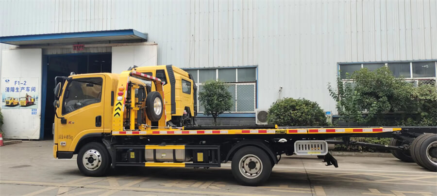 JAC Platform Wrecker Flatbed Rollback Tow Trucks