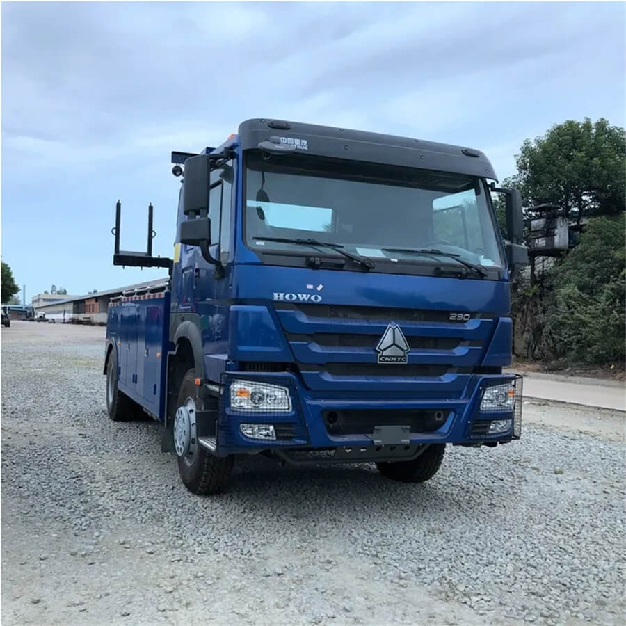 Sinotruk HOWO 4X2 12ton 15ton Integrated Towing Wrecker
