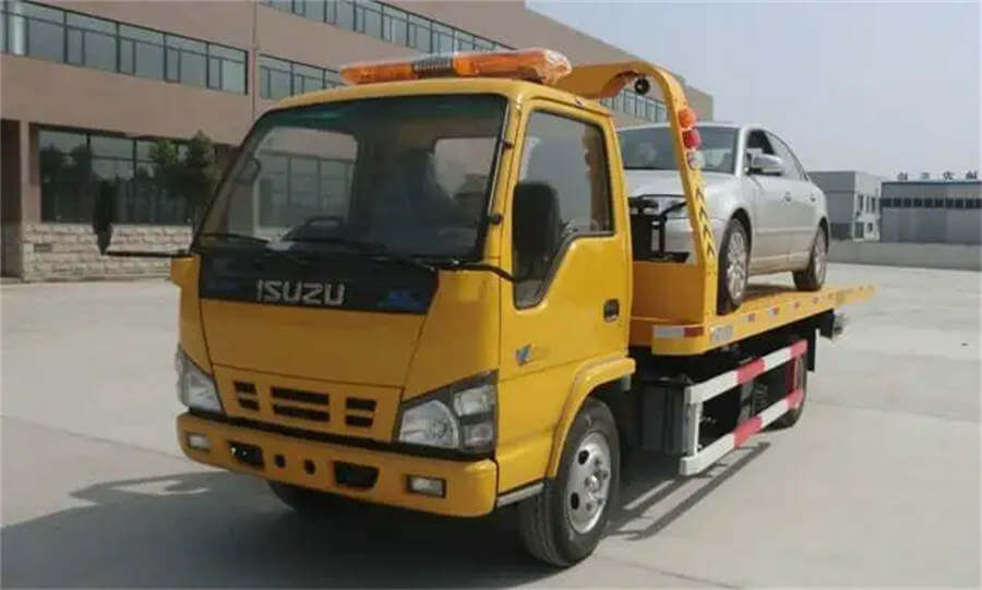 Mini 3ton Flatbed Isuzu Tow Truck