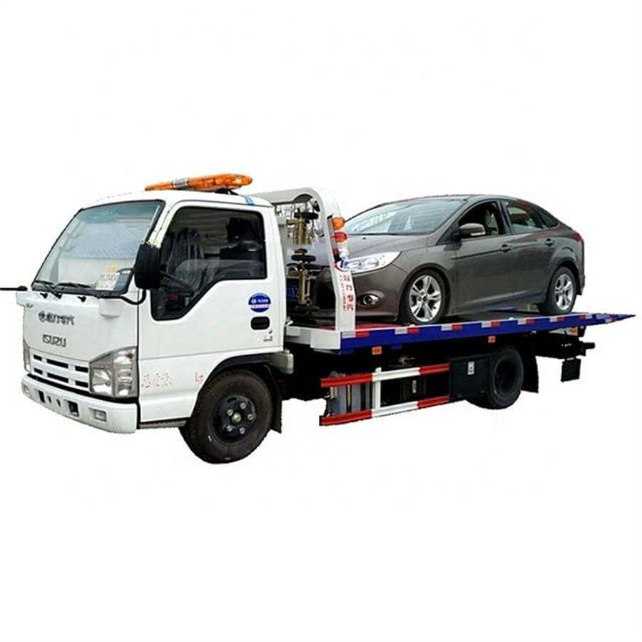 Mini 3ton Flatbed Isuzu Tow Truck
