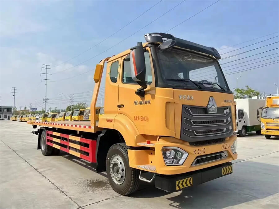 Sinotruk HOWO 4X2 10ton 12ton Platform Wrecker Truck Towing Truck for Road Rescue