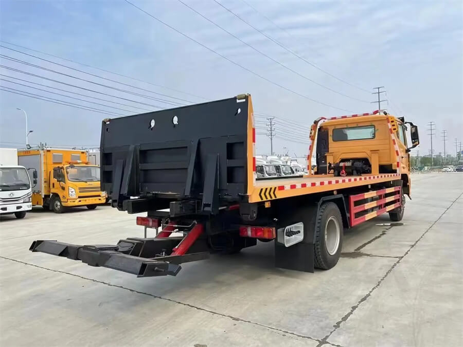 Sinotruk HOWO 4X2 10ton 12ton Platform Wrecker Truck Towing Truck for Road Rescue