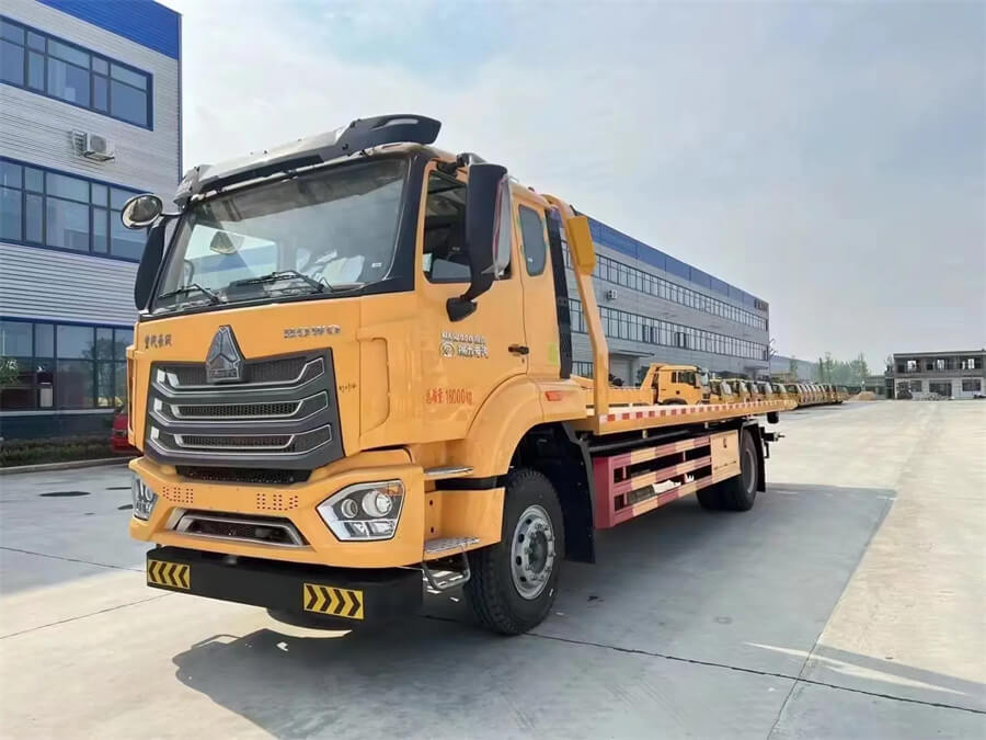 Sinotruk HOWO 4X2 10ton 12ton Platform Wrecker Truck Towing Truck for Road Rescue