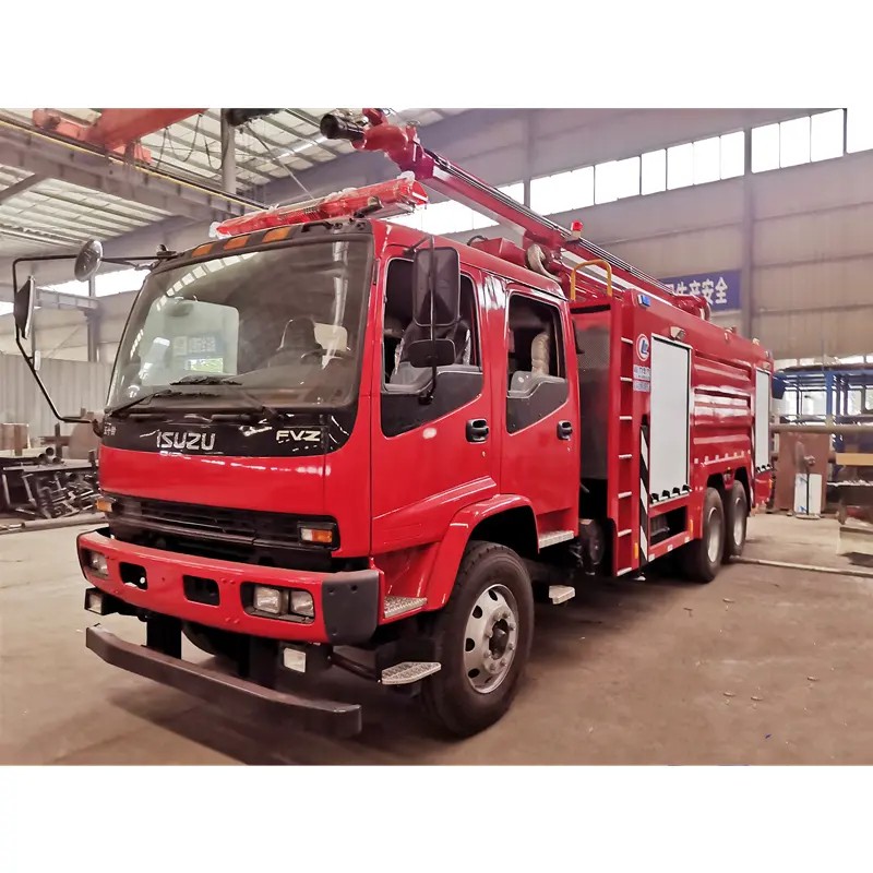 ISUZU 18M Water Tower Fire Truck