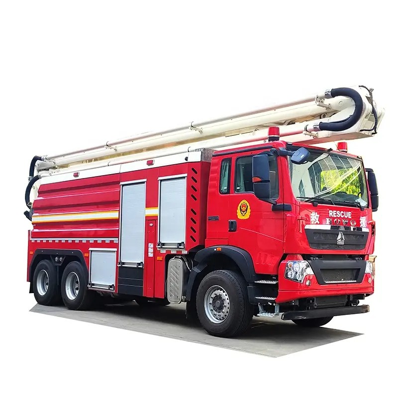 HOWO 32M Aerial Platform Fire Truck
