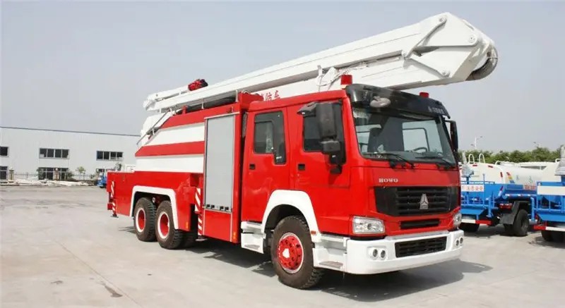 HOWO 32M Aerial Platform Fire Truck