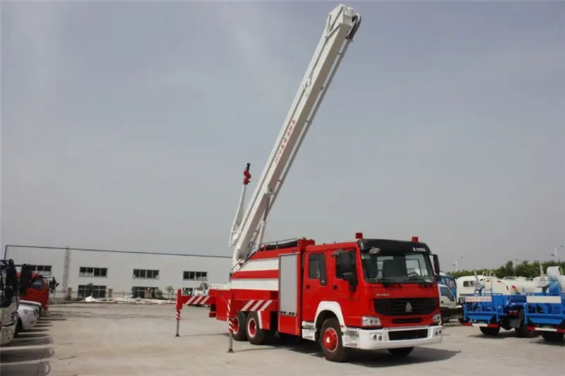 HOWO 32M Aerial Platform Fire Truck