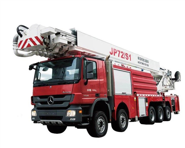 72 m water tower fire apparatus