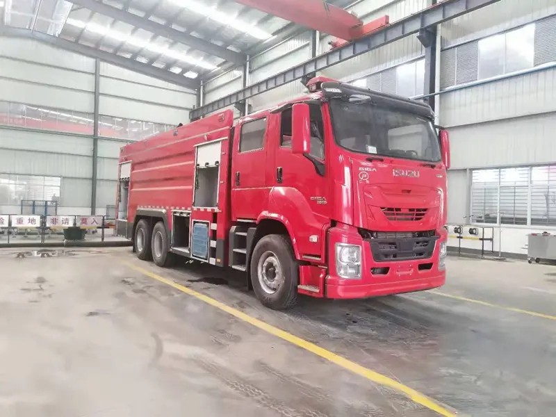 ISUZU GIGA 6x4 Water Foam Fire Truck