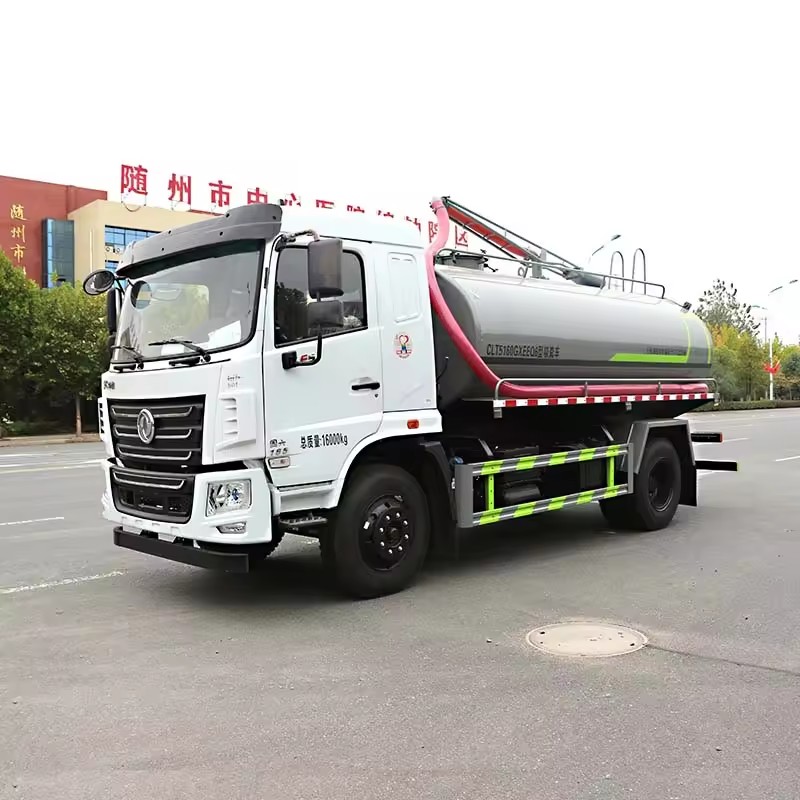 Dongfeng 10000 Liters 10cbm Swer Cleaning Fecal Vacuum Tank Sewage Suction Truck