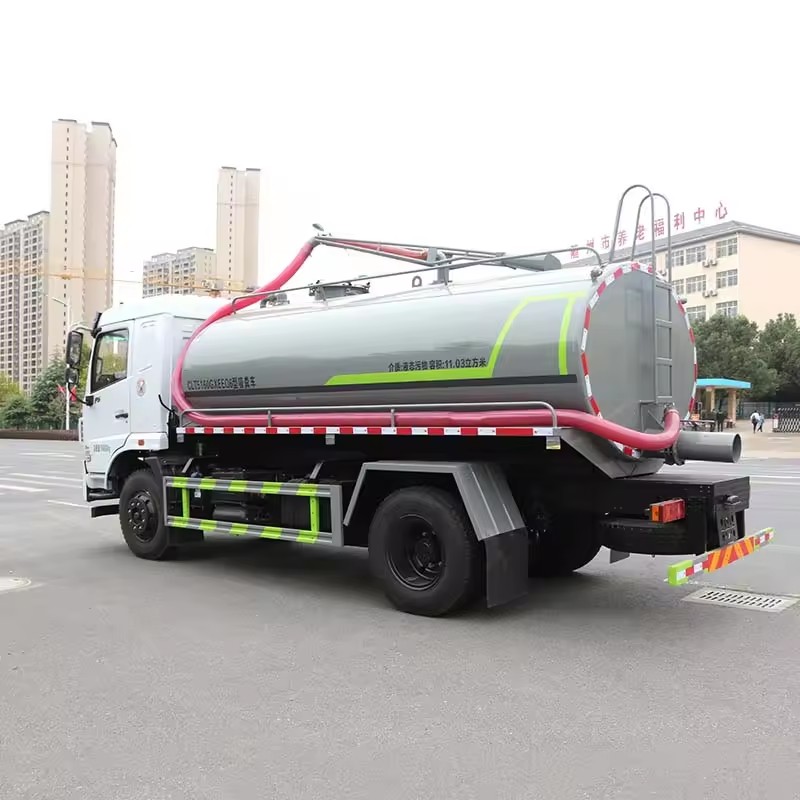 Dongfeng 10000 Liters 10cbm Swer Cleaning Fecal Vacuum Tank Sewage Suction Truck
