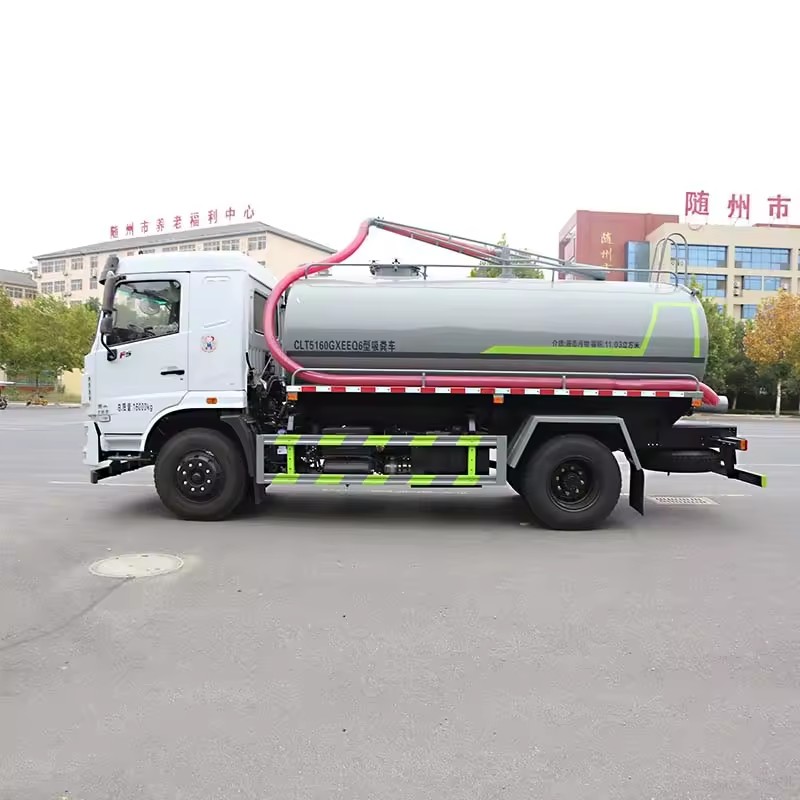 Dongfeng 10000 Liters 10cbm Swer Cleaning Fecal Vacuum Tank Sewage Suction Truck