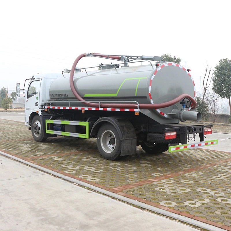 Dongfeng 7000 Liters Tank Vacuum Suction Truck Fecal Truck