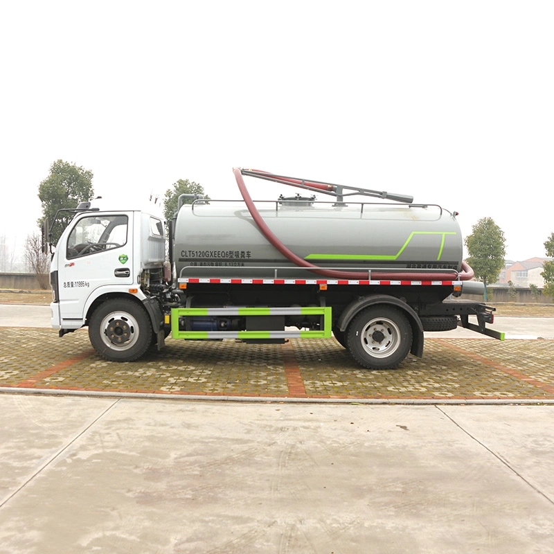 Dongfeng 7000 Liters Tank Vacuum Suction Truck Fecal Truck