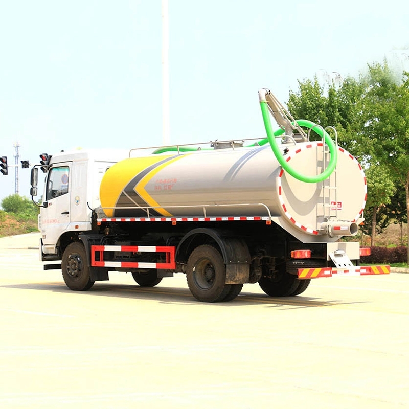 Dongfeng 12000 Liters 12cbm Sewage & Fecal Suction Waste Truck