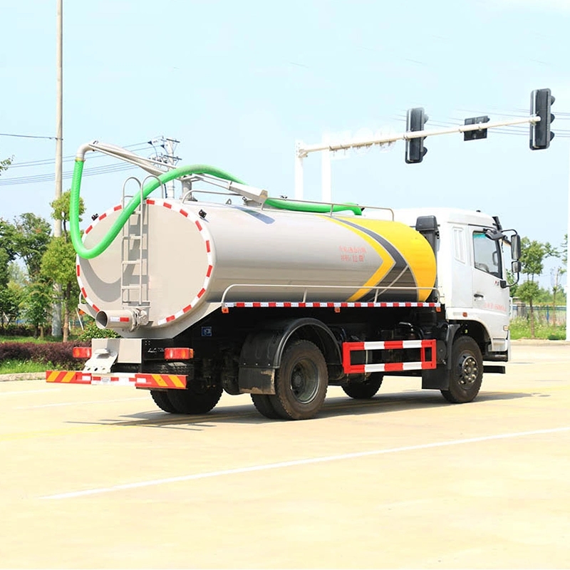 Dongfeng 12000 Liters 12cbm Sewage & Fecal Suction Waste Truck
