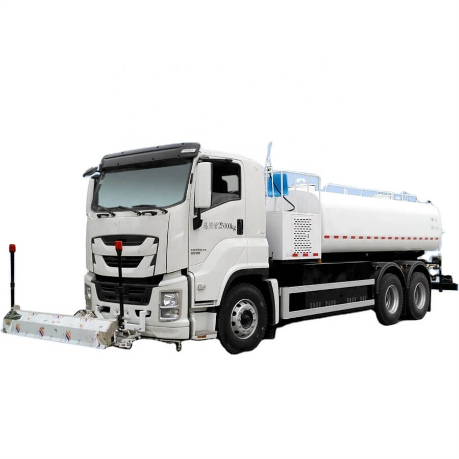 Isuzu 6x4 12Tons Road Washing And Cleaning Truck