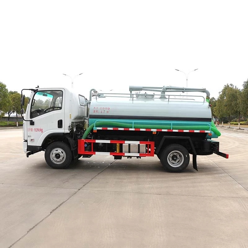 Shacman 4cbm Septic Removal Truck Fecal Vacuum Suction Truck for Countryside Suction