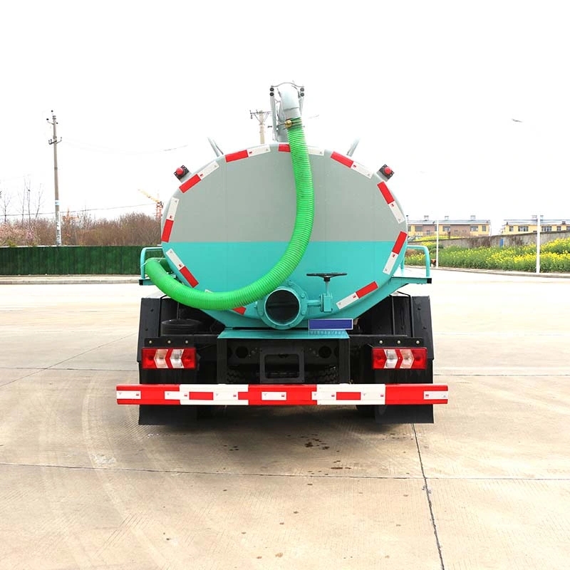 Shacman 4cbm Septic Removal Truck Fecal Vacuum Suction Truck for Countryside Suction