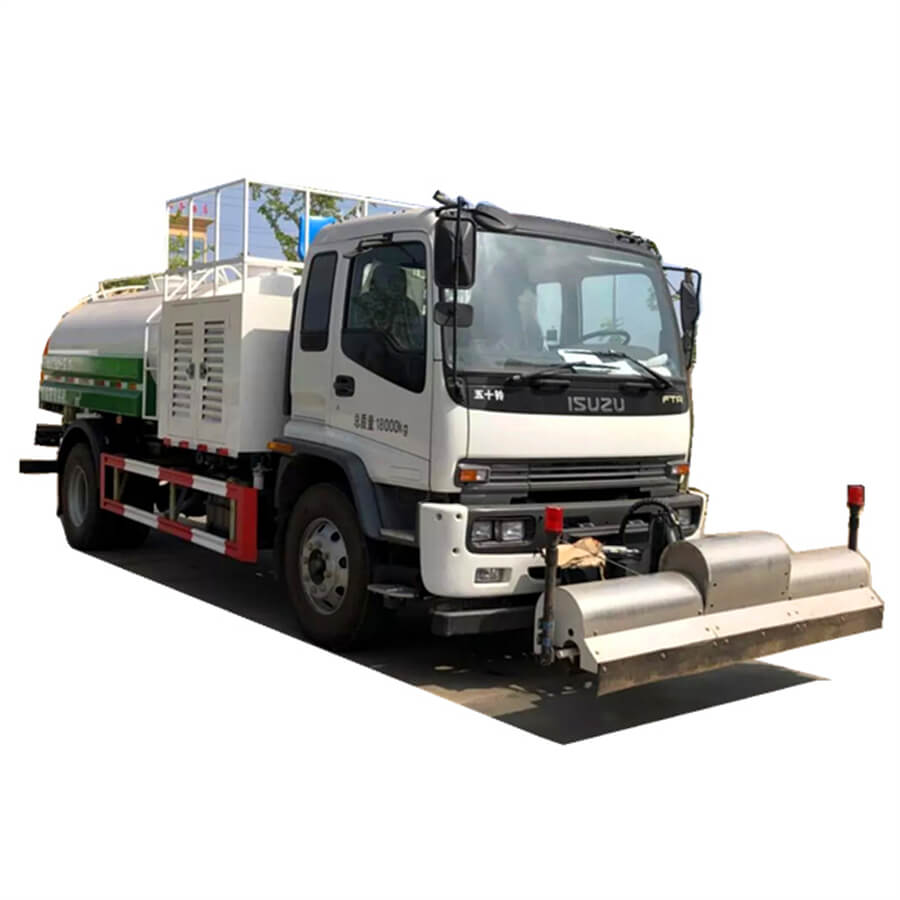 4x2 8 Tons Road Washing And Cleaning Truck