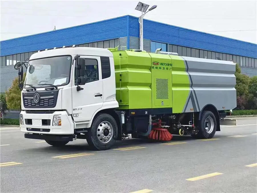 Dongfeng High Pressure Vacuum Road Sweeper Truck