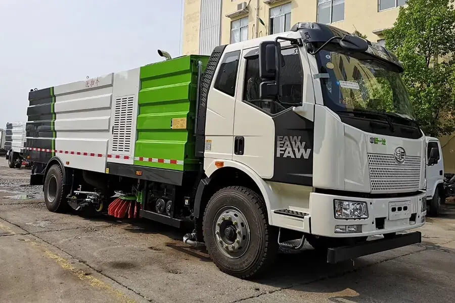 FAW 6 Wheelers 10 CBM Street Cleaner