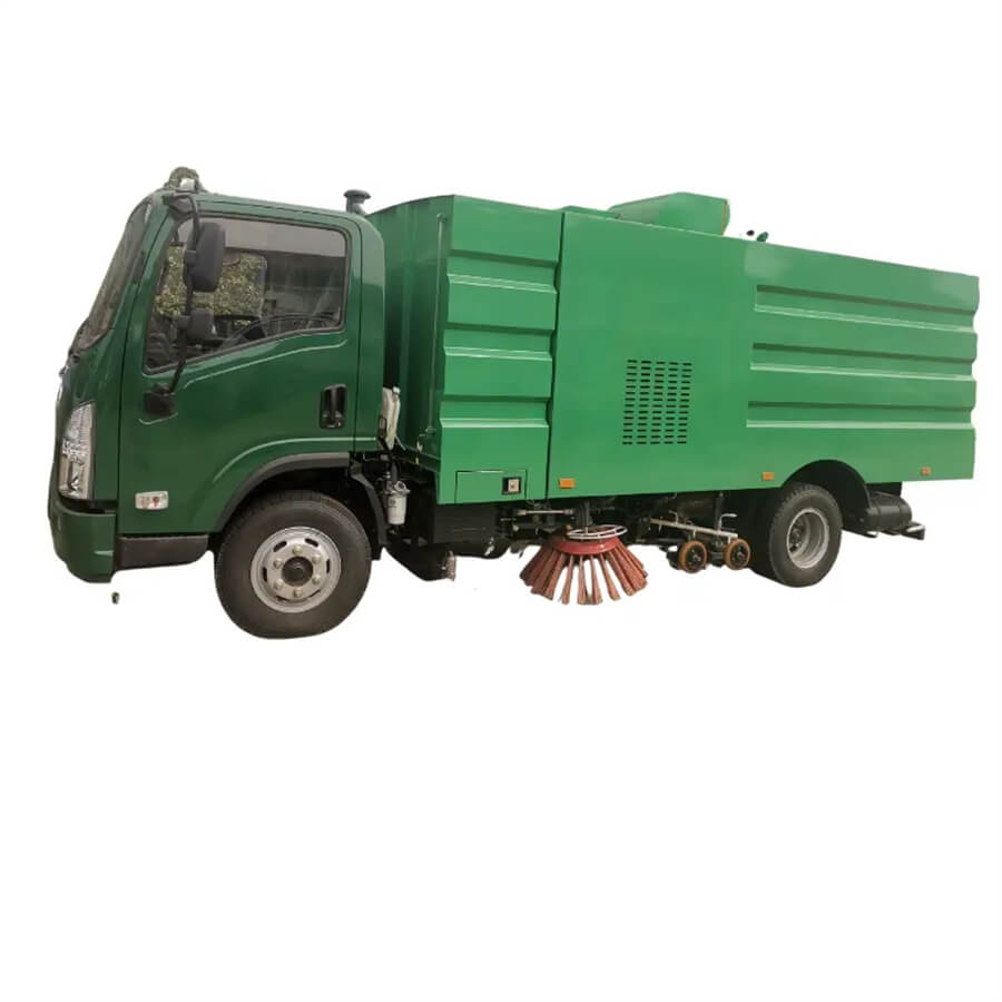 SHACMAN 8CBM Street Sweep Vehicle