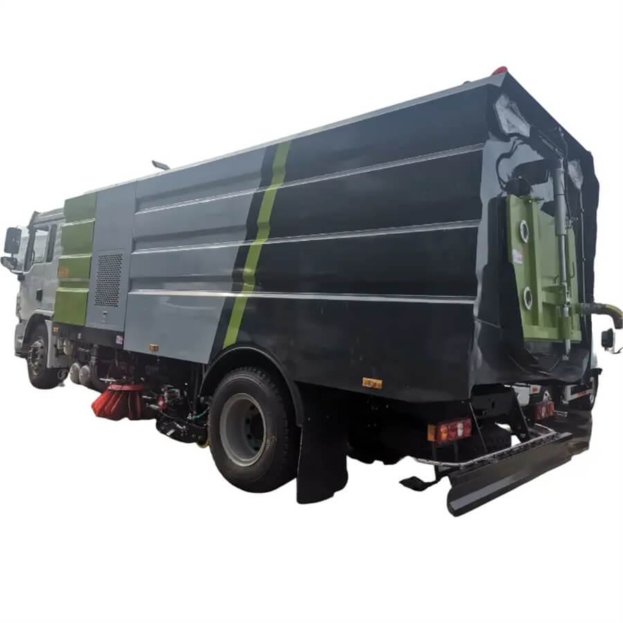 SHACMAN 6 Wheelers 16 CBM Runway Sweeper Truck