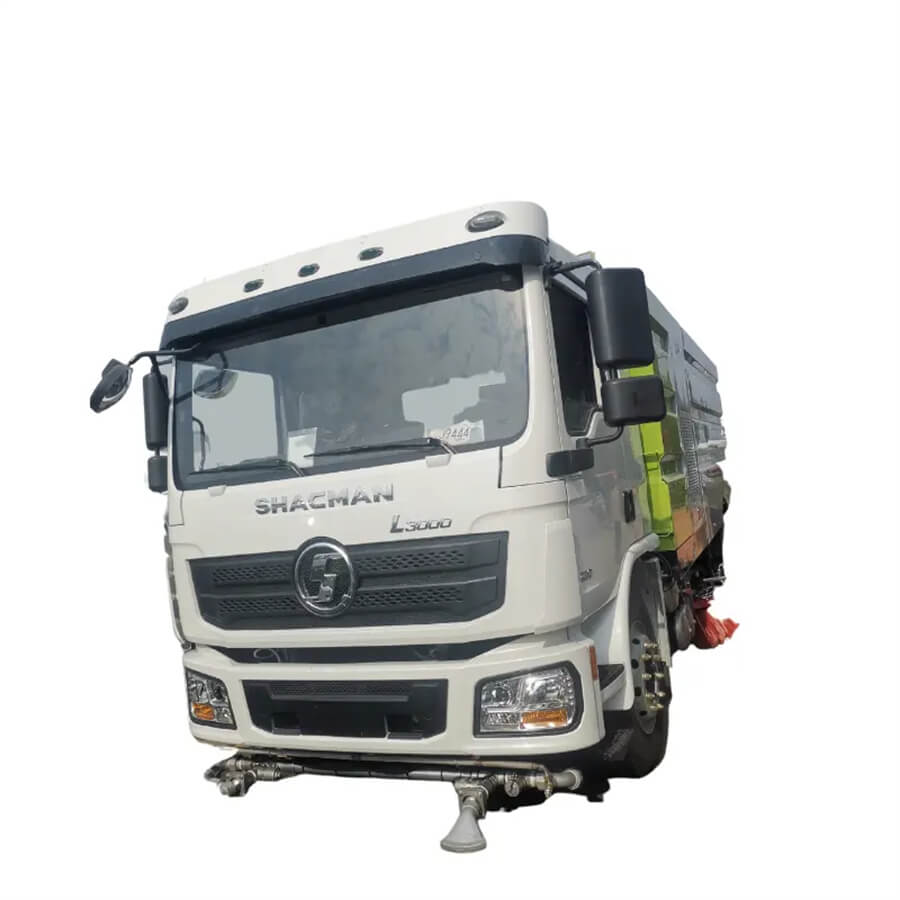 SHACMAN 6 Wheelers 16 CBM Runway Sweeper Truck