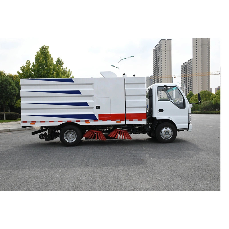 ISUZU 5CBM Road Washing Sweeping Truck