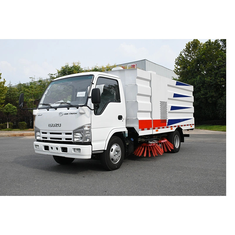 ISUZU 5CBM Road Washing Sweeping Truck